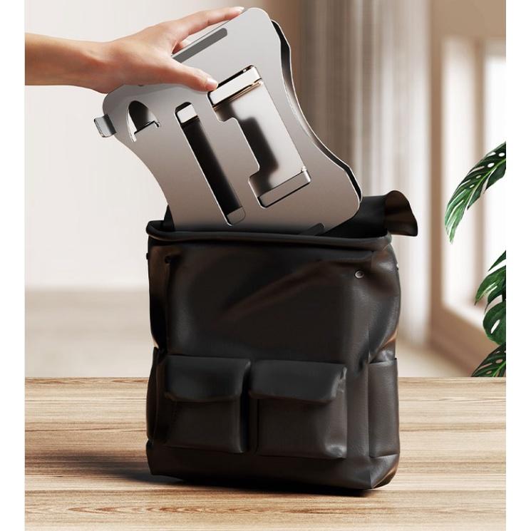 折疊式電腦架 鋁合金筆電支架 筆電散熱支架 散熱架 筆電支架 折疊式電腦架 筆電支架 平板支架 筆電-細節圖7