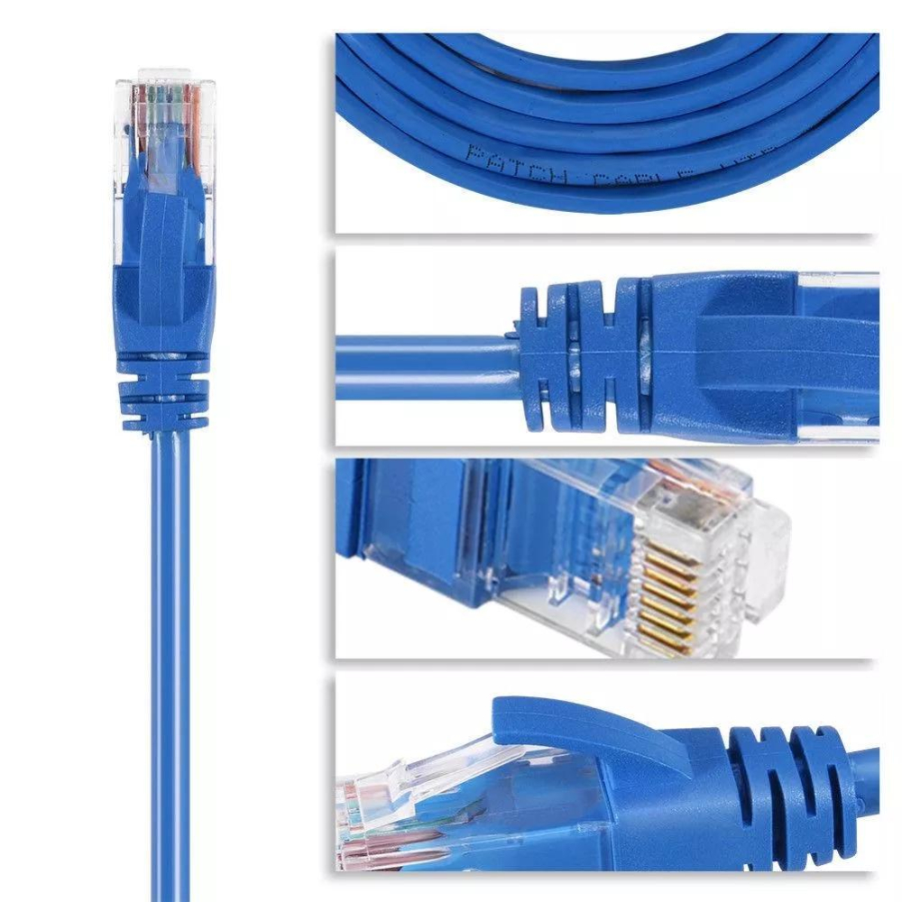 CAT6網路線 RJ45 乙太網LAN網絡 路由器 連接PC數據線8m Cat5網路線-細節圖2
