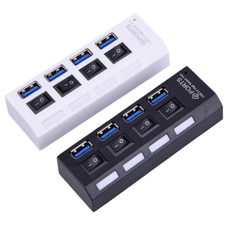 USB3.0 分線器 集線器 (台灣24H出貨)USB擴充埠 傳輸線 延長線 4孔擴充槽 連接埠  HUB 1分4-細節圖3