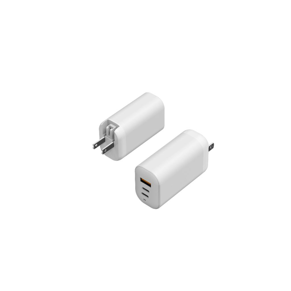 65W 氮化鎵GaN 三孔充電頭 豆腐頭 PD快充頭 QC 充電器 快充頭 PD快充 適用 iPhone15 14 13-細節圖4