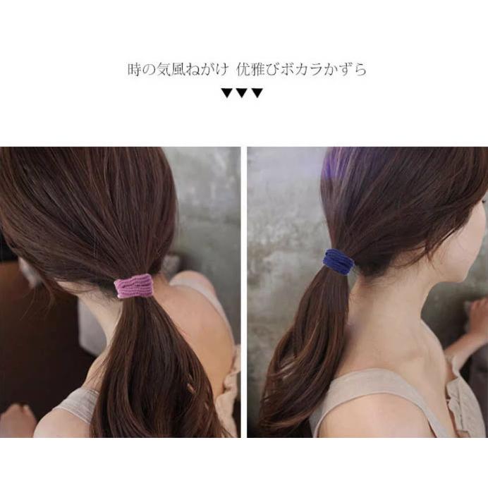 加厚無接縫髮圈 20入 現貨 髮圈 綁髮圈 綁髮繩 綁頭髮 髮圈 髮繩 加厚髮圈 加厚髮繩-細節圖3