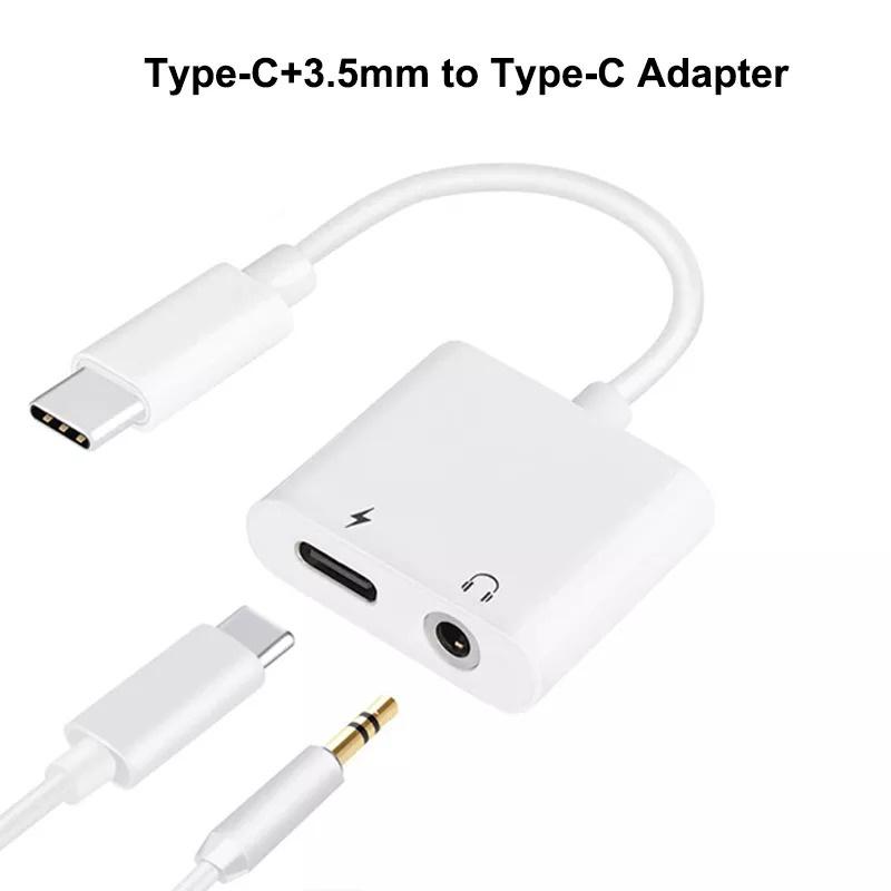 Type-C轉3.5mm音頻+Type-C快充二合一 數字音頻轉接Type-c全通用 即插即用-細節圖3