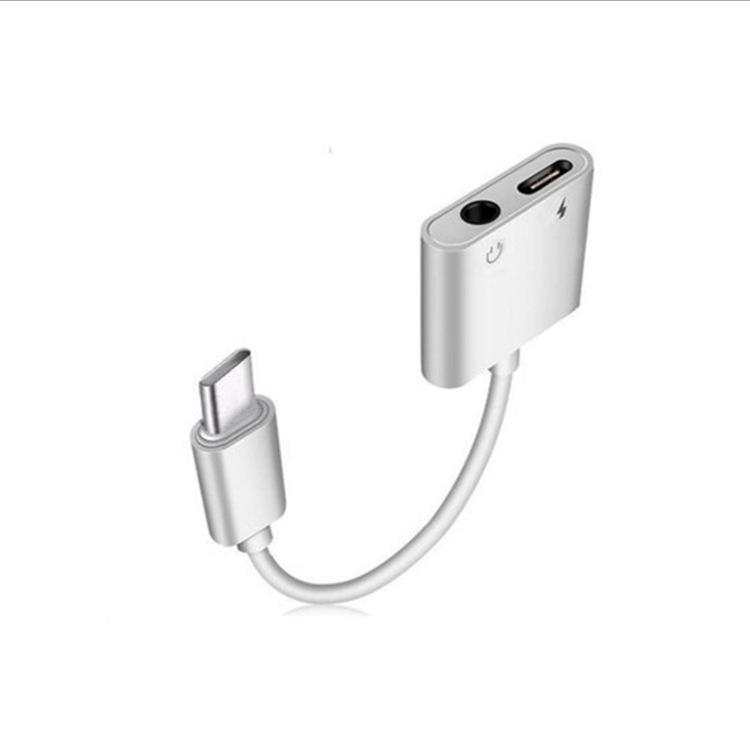 Type-C轉3.5mm音頻+Type-C快充二合一 數字音頻轉接Type-c全通用 即插即用-細節圖4