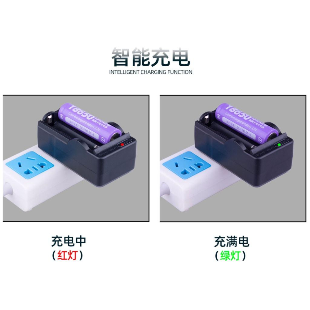 鋰電池 充電器 18650 鋰電池 單槽 雙槽 四槽 多功能電池充電器 風扇電池充電器 3號電池充電器-細節圖7