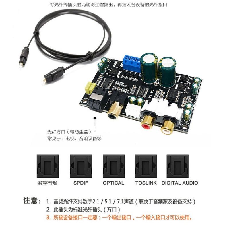 SPDIF 數位光纖音源線 音頻線 高速光纖數位 高保真 方口 音源線 TOSLink 光纖-細節圖2