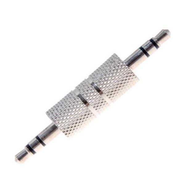 3.5mm 公對公 轉接頭 音頻對接頭 3.5公轉公 金屬頭 音頻線 音源線-細節圖3