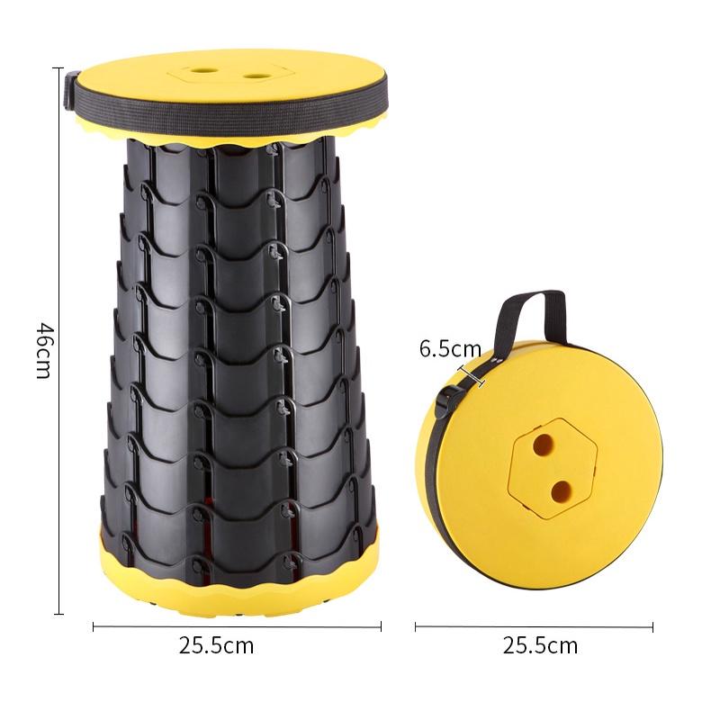 螺旋伸縮椅凳 椅子 小椅子 椅凳 排隊椅 折疊露營椅 釣魚椅 伸縮椅 收納凳 摺疊凳子 自由調高 高承重-細節圖8