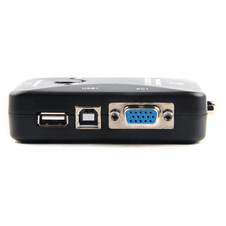 USB 2.0 HUB VGA USB KVM 切換 USB 2.0 2 PORT USB KVM USB切換器 一對二-細節圖7