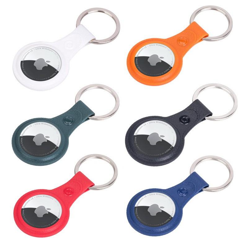 蘋果 apple airtag防丟器保護膜airtag透明保護套tpu皮紋軟殼矽膠殼-細節圖2