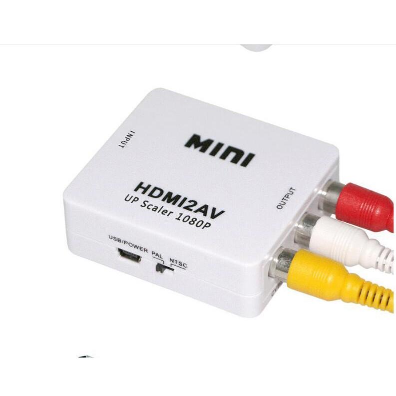 AV轉HDMI 轉換器 AV2HDMI AV端子轉HDMI RCA轉HDMI CVBS轉HDMI 轉接器 轉接盒-細節圖9