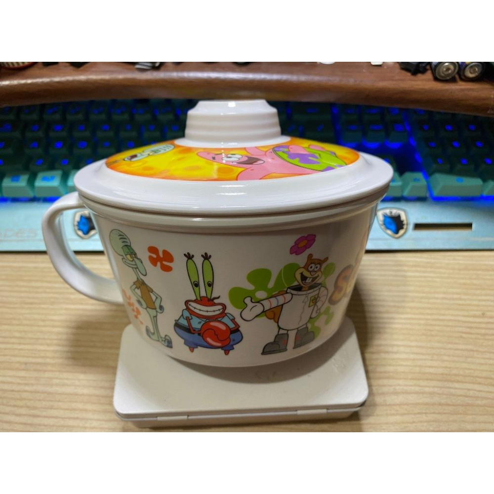 ［出清特價］海綿寶寶杯麵碗 泡麵碗 湯碗 水果皿 器皿-細節圖6