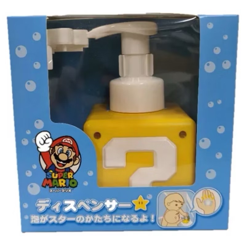 🇯🇵大阪環球 瑪利歐世界 方塊問號 無敵星星 洗手液罐 瓶-細節圖2