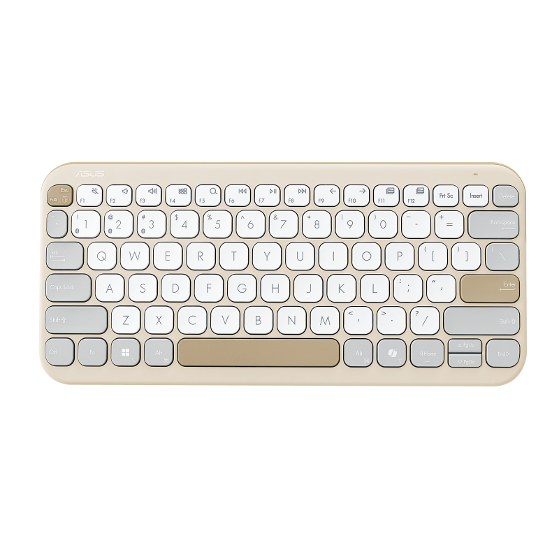 華碩 ASUS Marshmallow 無線鍵盤 (KW100)-規格圖1
