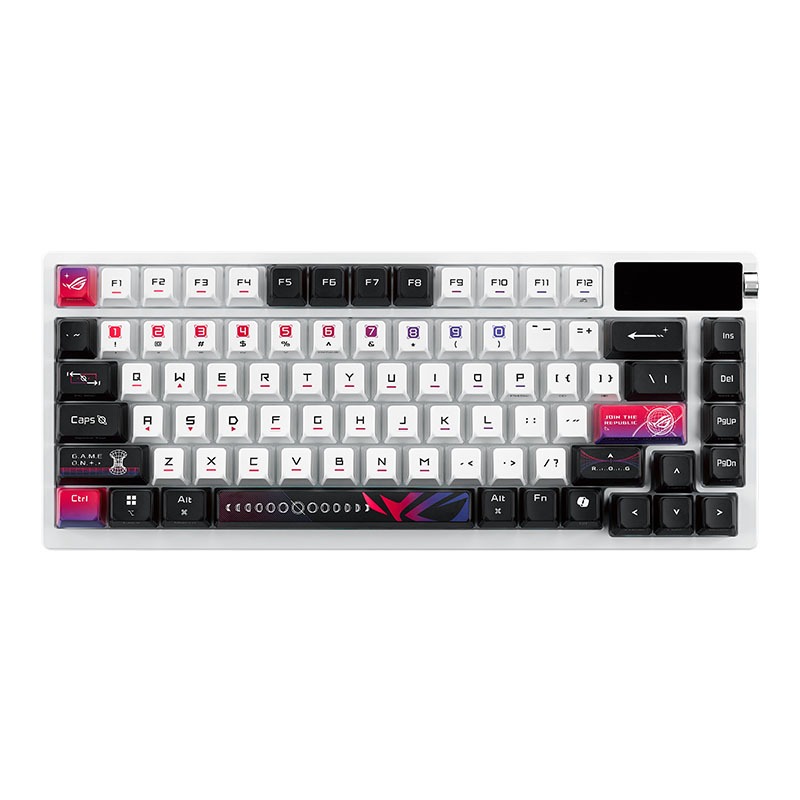 【ROG】ROG Azoth X 無線電競鍵盤 (白)-規格圖2