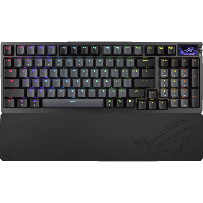 【ROG】ASUS 華碩 Azoth 96 HE 96%熱插拔三模磁軸電競鍵盤-規格圖2