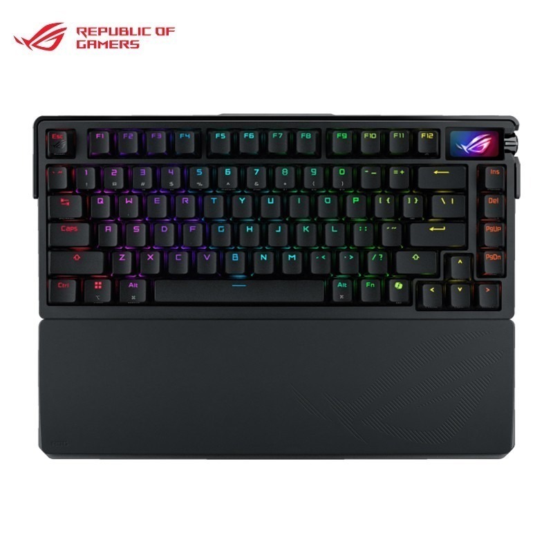 ASUS 華碩 ROG Azoth Extreme 75% 無線電競機械鍵盤 (黑/中文)-規格圖1