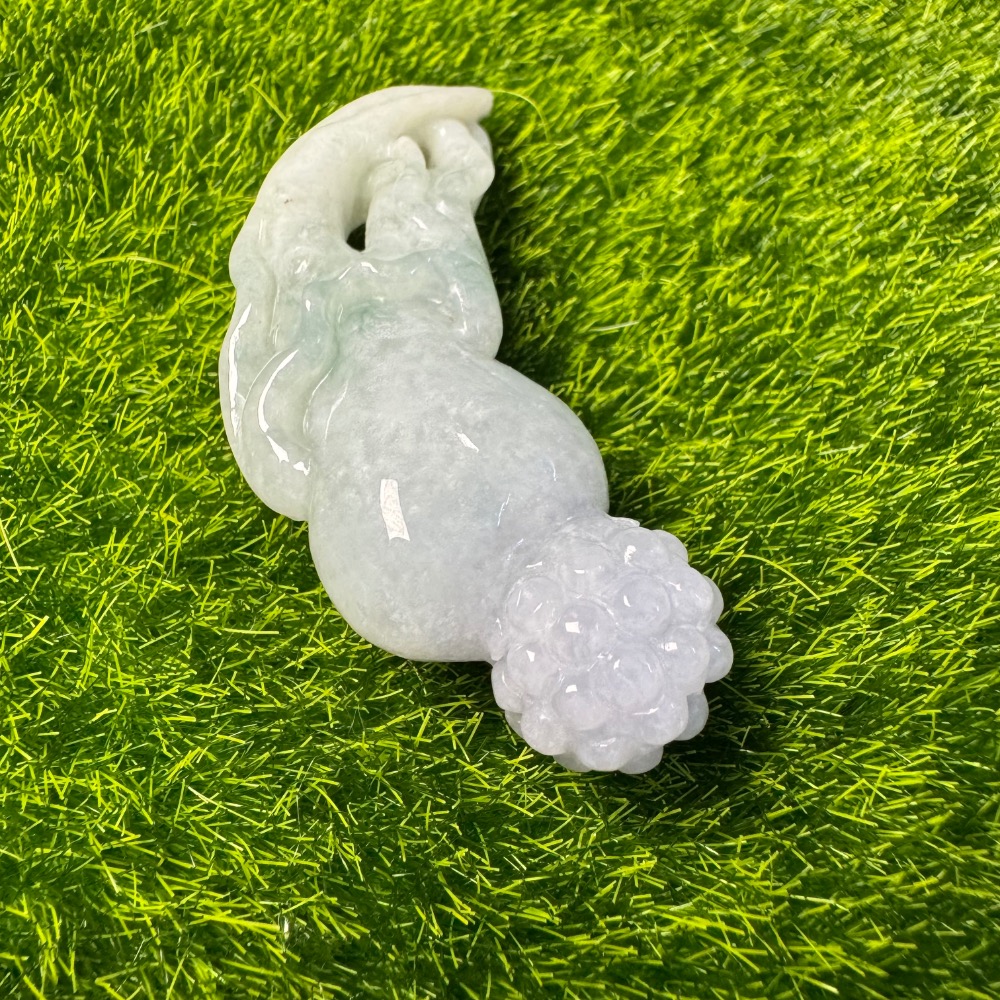 [買太多出清] 天然緬甸 A 貨翡翠  自在人蔘 悠閒人蔘 春彩色-細節圖6