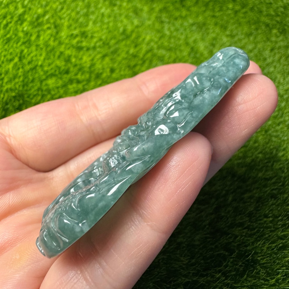 [特價不議價] 天然A 貨翡翠 瓜地馬拉 威料 龍牌 危地馬拉-細節圖5