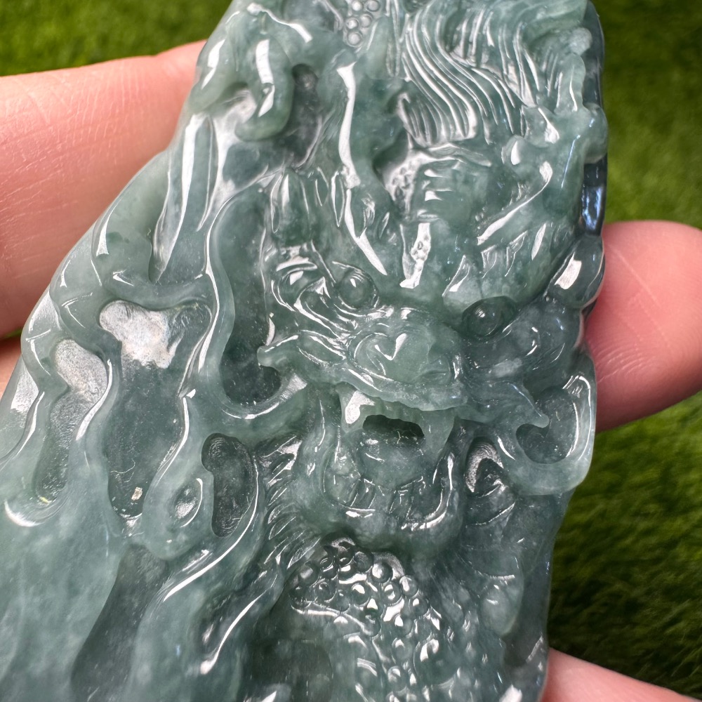 [特價不議價] 天然A 貨翡翠 瓜地馬拉 威料 龍牌 危地馬拉-細節圖8