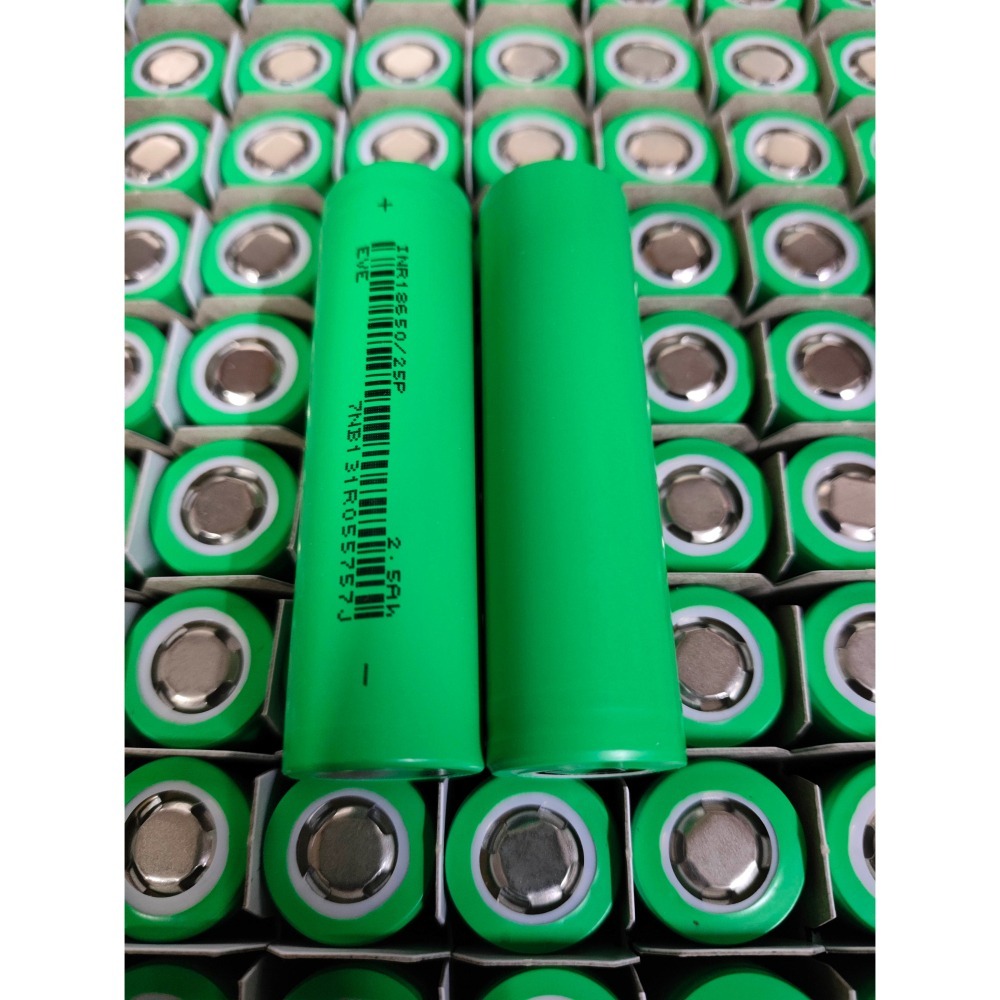 全新 台灣 現貨 A+ 原碼 18650 億緯 EVE 25P 2500mAh 12C 30A 動力電池-細節圖6