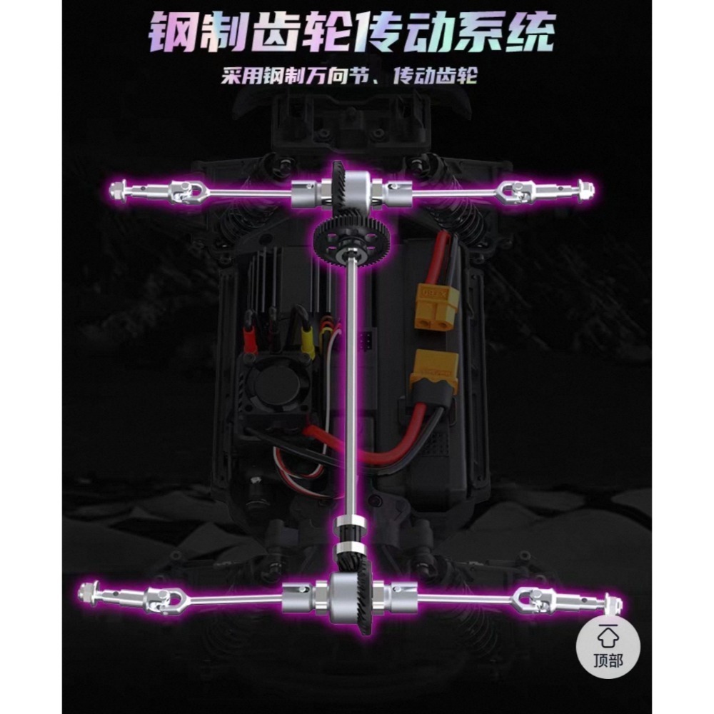 特價 出清 全新 現貨 優迪 UDIRC GR M16空翻 小鋼砲 1/16遙控車-細節圖3