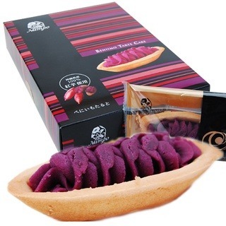 ✽ DDJP小舖 ✽沖繩限定 紅芋地瓜塔 紅薯塔 御菓子御殿 紅芋塔 5入 6入 8入 10入 雙味地瓜塔 沖繩伴手禮-細節圖2