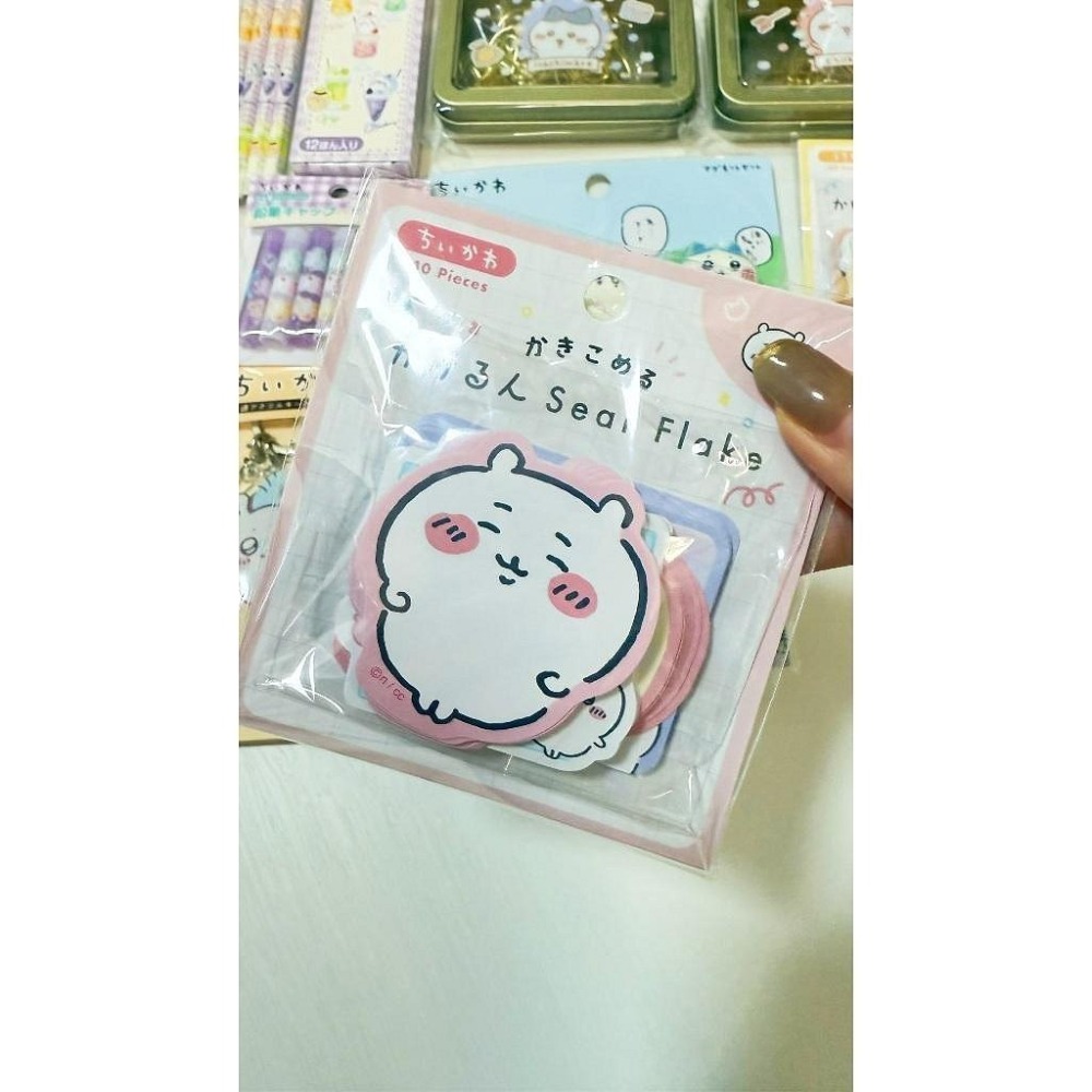 ＊DDJP小舖＊ 日本限定 吉依卡哇 吉伊卡哇 文具套組禮盒 文具組 2B鉛筆 筆蓋 迴紋針 吊飾 鑰匙圈 磁鐵 鉛筆盒-細節圖11