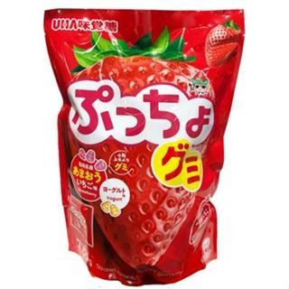 ✽DDJP小舖✽日本限定 草莓果汁軟糖 草莓 UHA味覺糖 草莓軟糖 軟糖 盒裝五條 分享包 728g 味覺糖草莓軟糖-細節圖3