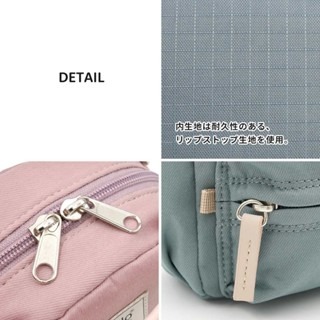 ✽DDJP小舖✽日本限定 anello 後背包造型 2way迷你輕量手提斜背包 5色 撞色系搭配 手提包 斜背包 小包-細節圖3
