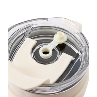 ＊DDJP小舖＊日本 3coins 象牙白色 大容量 不鏽鋼保溫杯 吸管杯 保冰杯 冰壩杯 水杯 1200ml-細節圖5