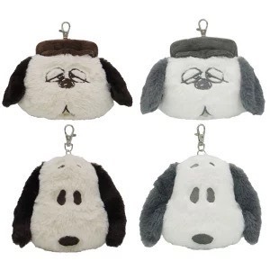 ＊DDJP小舖＊日本正版 snoopy 史努比 歐拉夫 伸縮票卡包 兩色 咖 灰 PEANUTS 票卡包 卡包 現貨-細節圖4