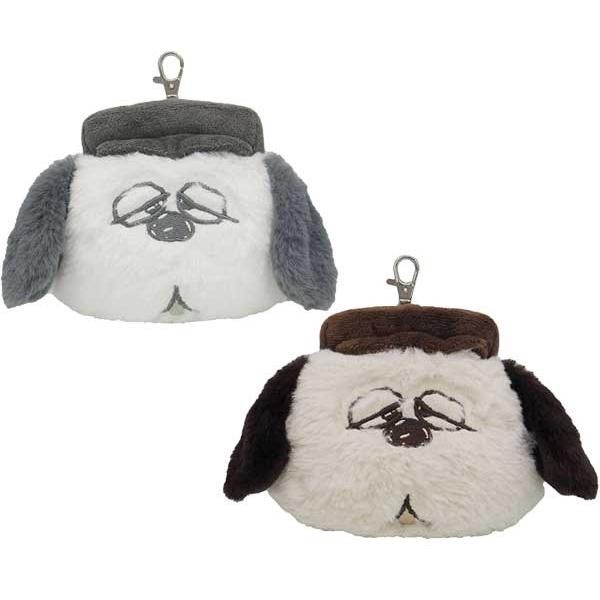 ＊DDJP小舖＊日本正版 snoopy 史努比 歐拉夫 伸縮票卡包 兩色 咖 灰 PEANUTS 票卡包 卡包 現貨-細節圖5