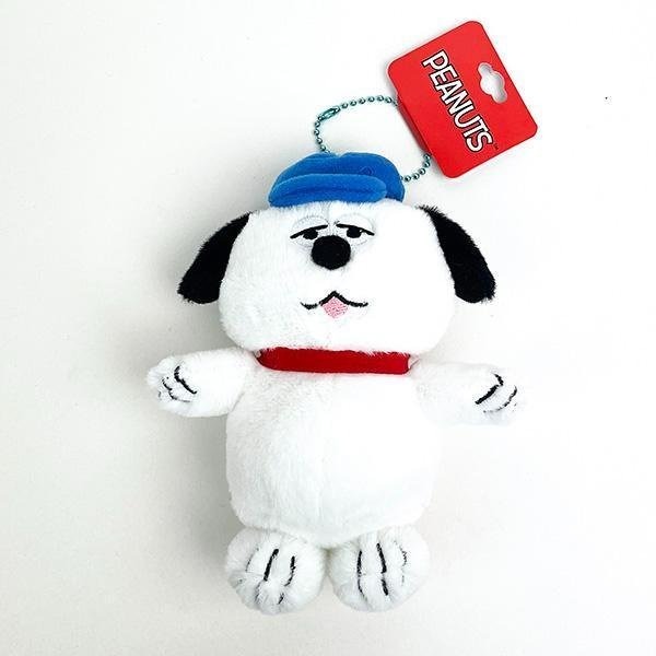 ＊DDJP小舖＊日本正版 snoopy史努比 歐拉夫 刺繡船型拉鍊包 素面款 英倫格紋款 化妝包 拉鍊包 收納小包 收納-細節圖9