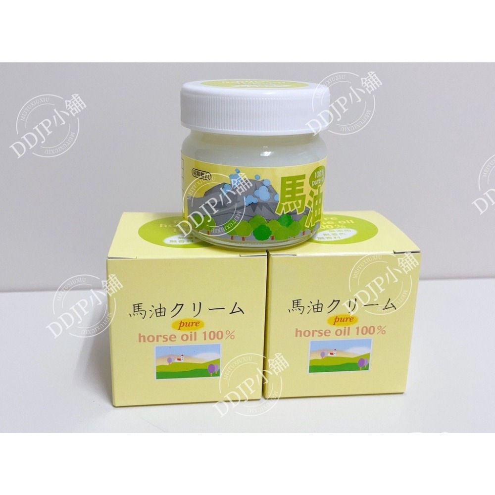 ✽DDJP小舖✽北海道限定 壹番館 馬油 純馬油 70ML 100ML 昭和新山馬油 日本代購 北海道馬油 日本馬油-細節圖2