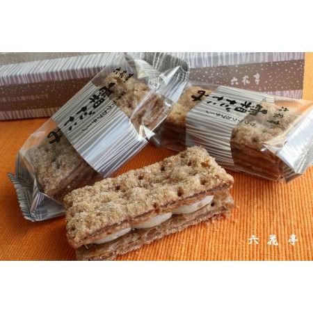 ✽DDJP小舖✽北海道限定 六花亭 卡布奇諾糖霜夾心餅 六花亭霜だたみ  卡布奇諾奶油糖霜夾心酥 4入 5入 10入-細節圖3