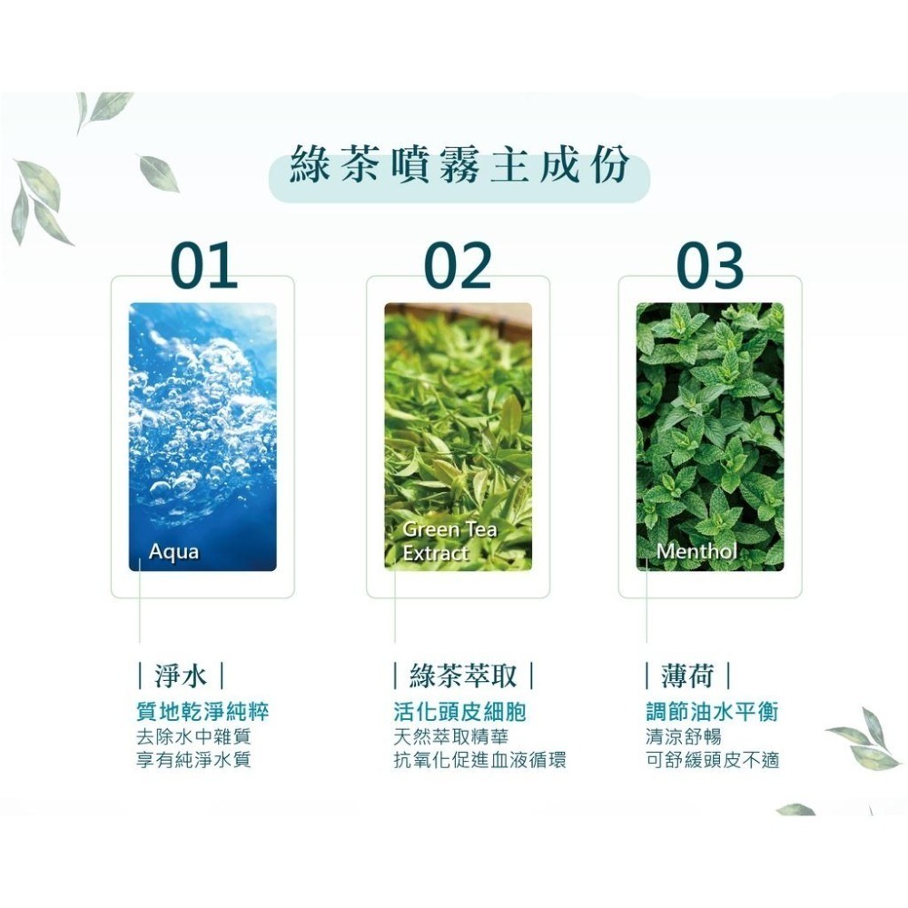 AMIDA 頭皮清新噴霧 80ml 綠茶 沁涼【風行小舖】-細節圖8