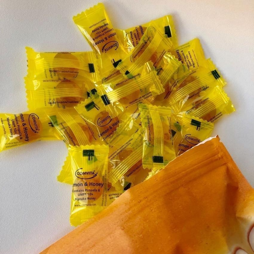 康維他 紐西蘭 麥蘆卡蜂蜜潤喉糖 檸檬/薄荷/橄欖葉/兒童棒棒糖 180g/500g/112.5g【風行小舖】-細節圖4