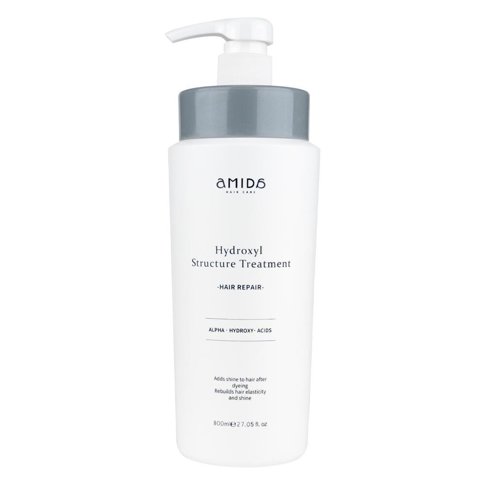 AMIDA 全方位果酸結構霜 800ml 8秒髮膜 8秒護髮 8秒蓬鬆髮膜【風行小舖】 護髮 潤髮 髮膜-細節圖5