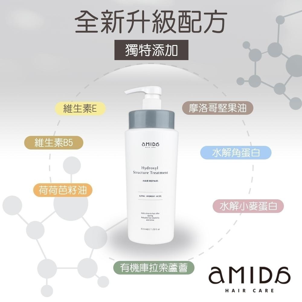 AMIDA ｜全方位果酸結構霜50ml 8秒髮膜 8秒護髮 8秒蓬鬆髮膜【風行小舖】-細節圖3