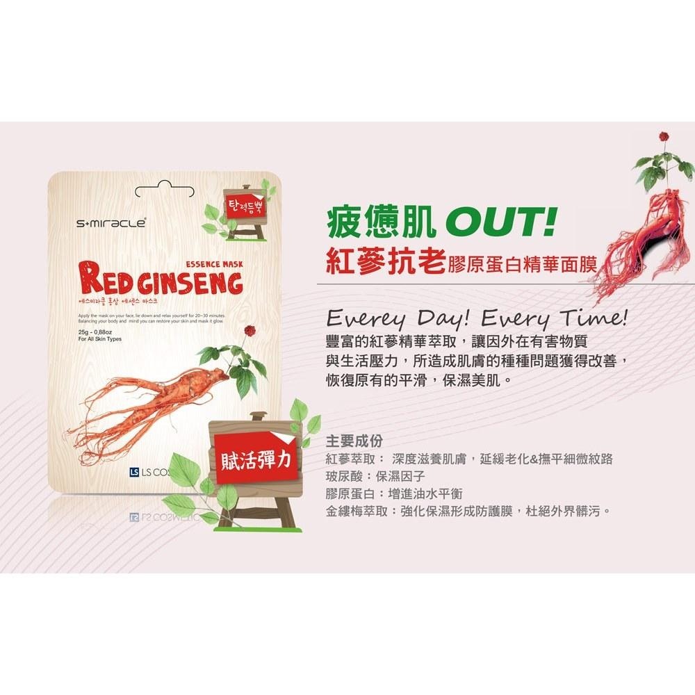 S+Miracle 精華面膜系列 保濕面膜 控油面膜 補水面膜 平衡面膜【風行小舖】-細節圖7