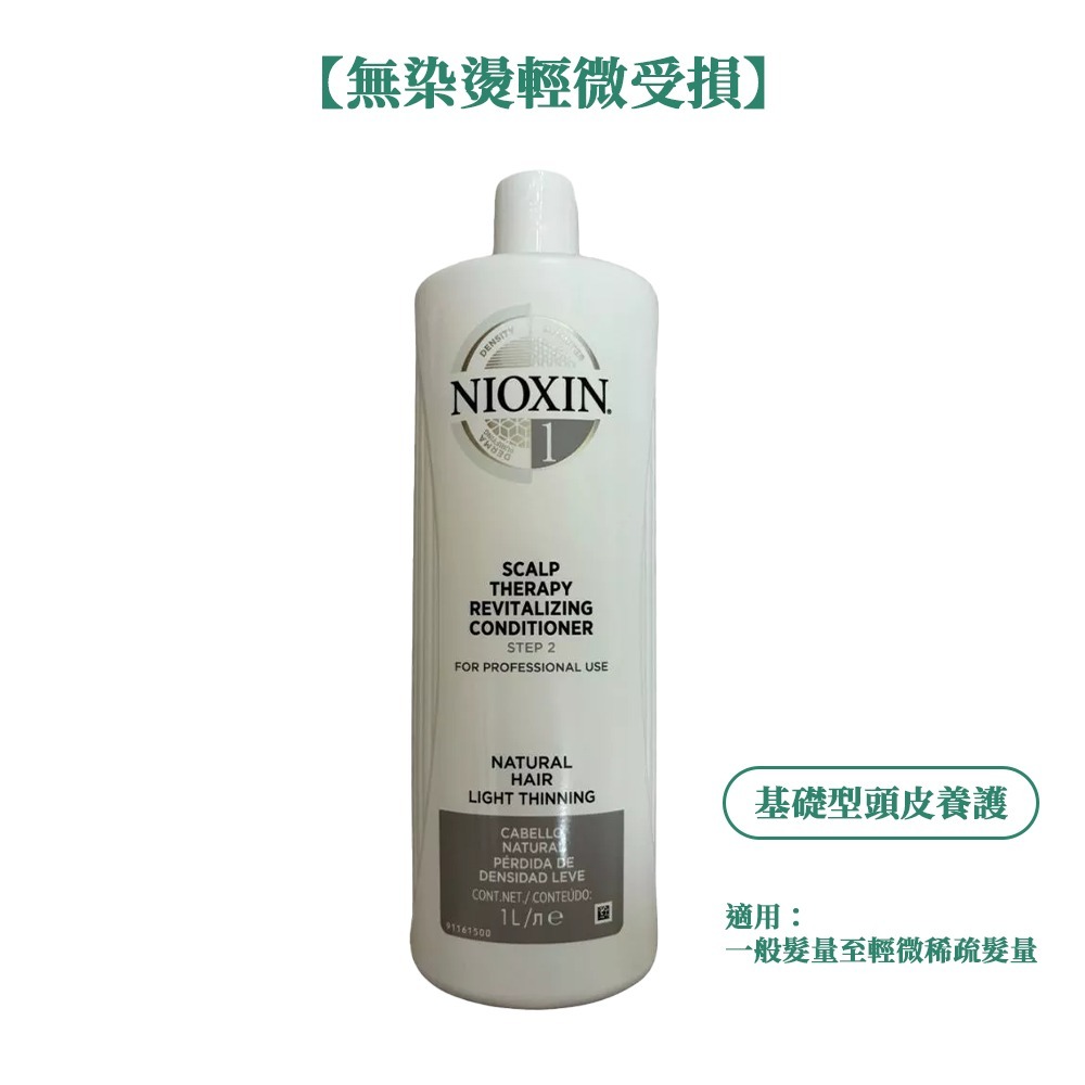 NIOXIN 耐奧森 儷康絲 頭皮養護 洗髮精 護髮素 1000ml【風行小舖】-規格圖3