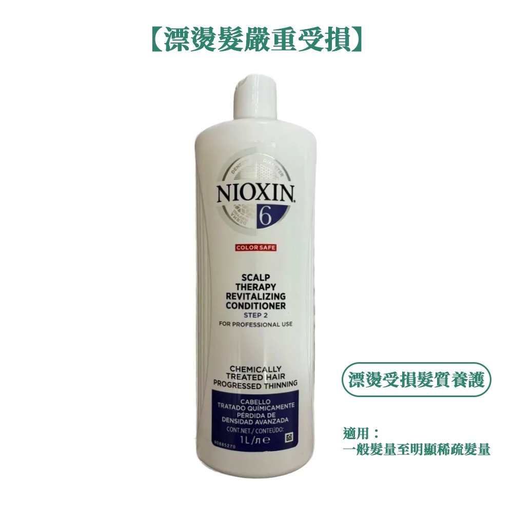 NIOXIN 耐奧森 儷康絲 頭皮養護 洗髮精 護髮素 1000ml【風行小舖】-規格圖3