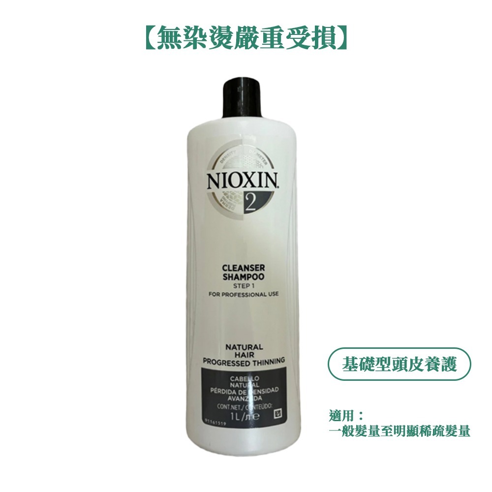 NIOXIN 耐奧森 儷康絲 頭皮養護 洗髮精 護髮素 1000ml【風行小舖】-規格圖3
