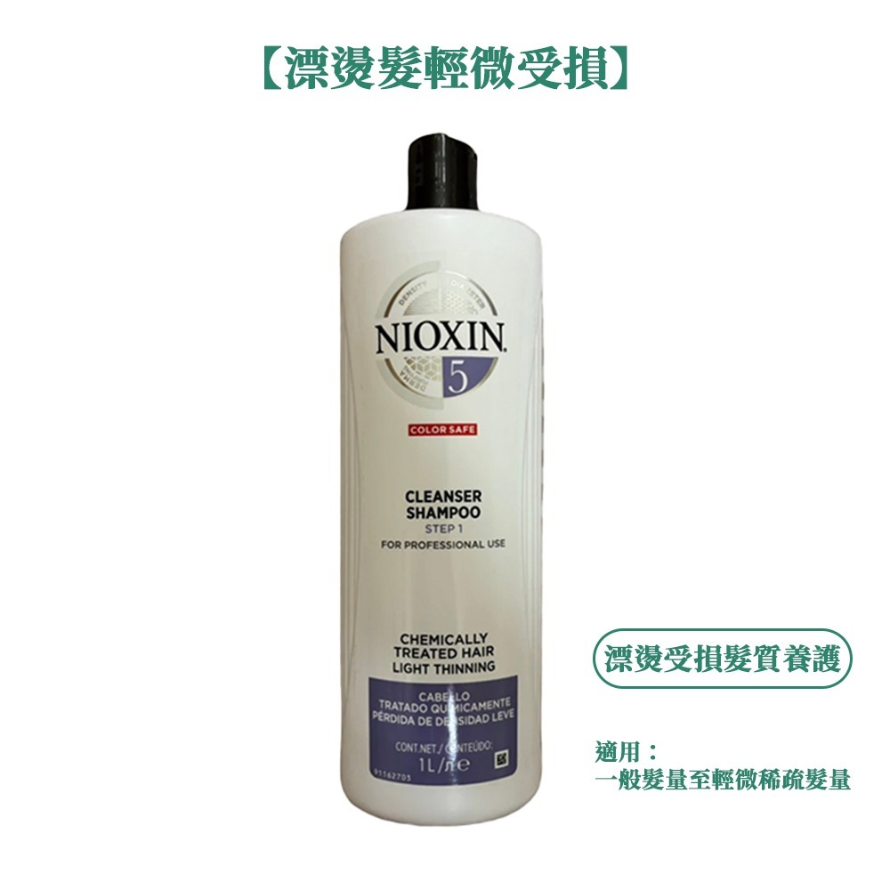 NIOXIN 耐奧森 儷康絲 頭皮養護 洗髮精 護髮素 1000ml【風行小舖】-規格圖3