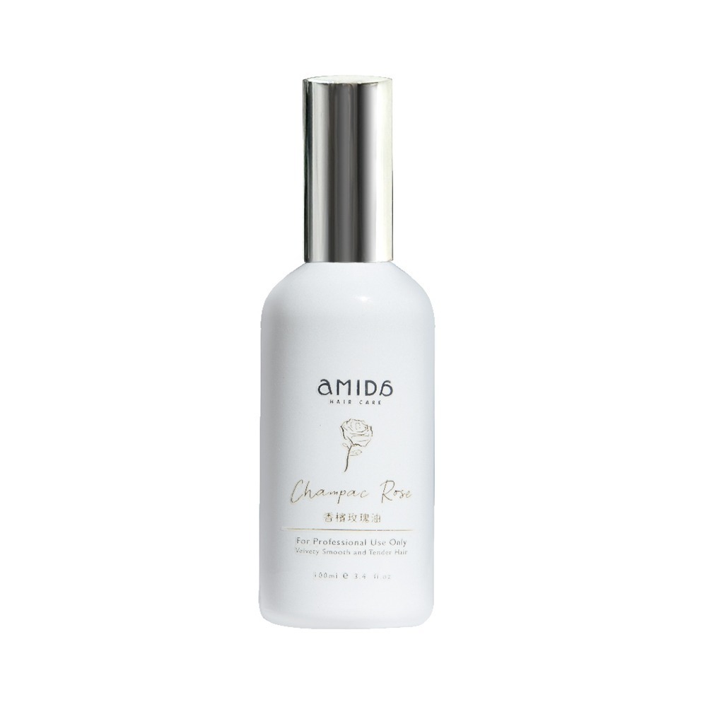 AMIDA植萃護髮油 香檳玫瑰油 紫玫瑰油 綠茶葉油 雪絨花油 100ml 免沖洗 護髮油【風行小舖】-規格圖10