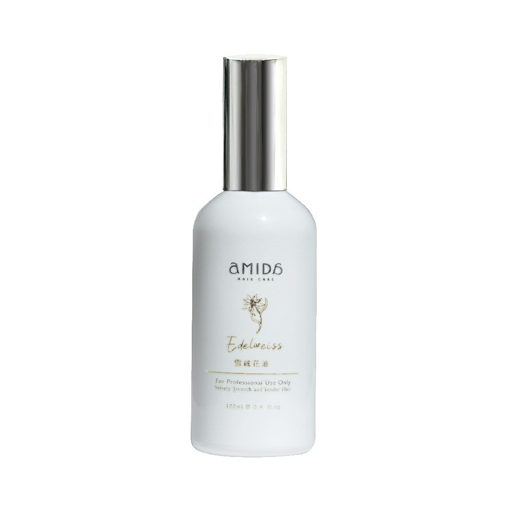 AMIDA植萃護髮油 香檳玫瑰油 紫玫瑰油 綠茶葉油 雪絨花油 100ml 免沖洗 護髮油【風行小舖】-規格圖10