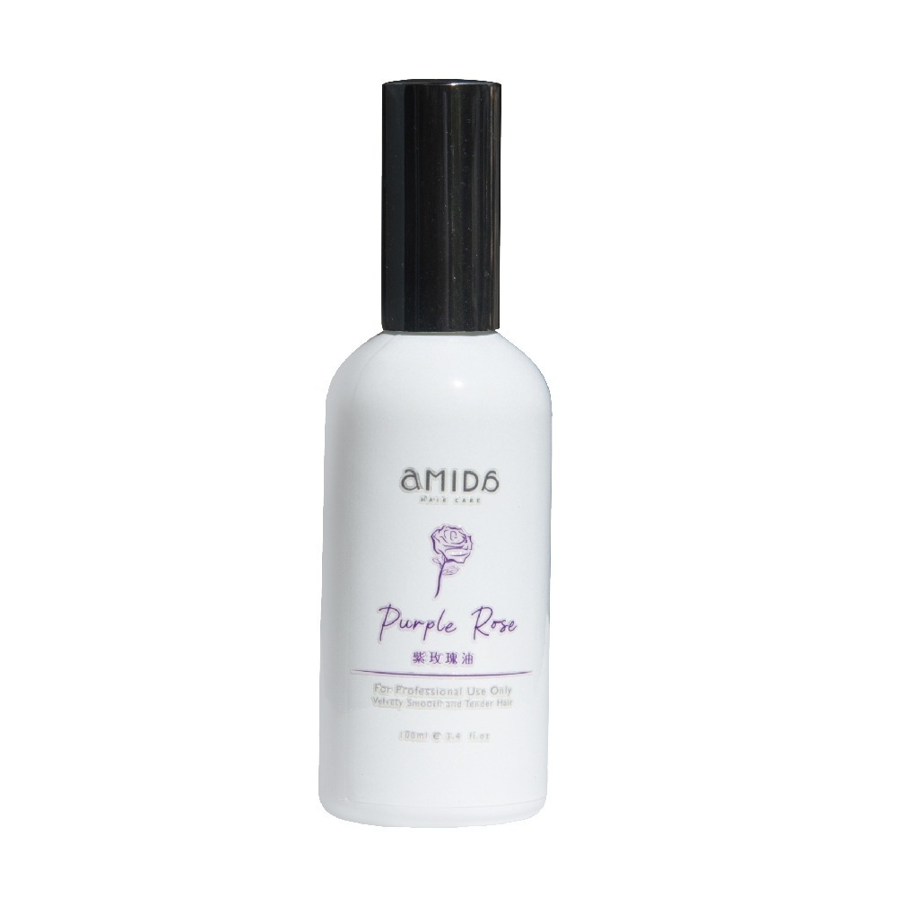 AMIDA植萃護髮油 香檳玫瑰油 紫玫瑰油 綠茶葉油 雪絨花油 100ml 免沖洗 護髮油【風行小舖】-規格圖10