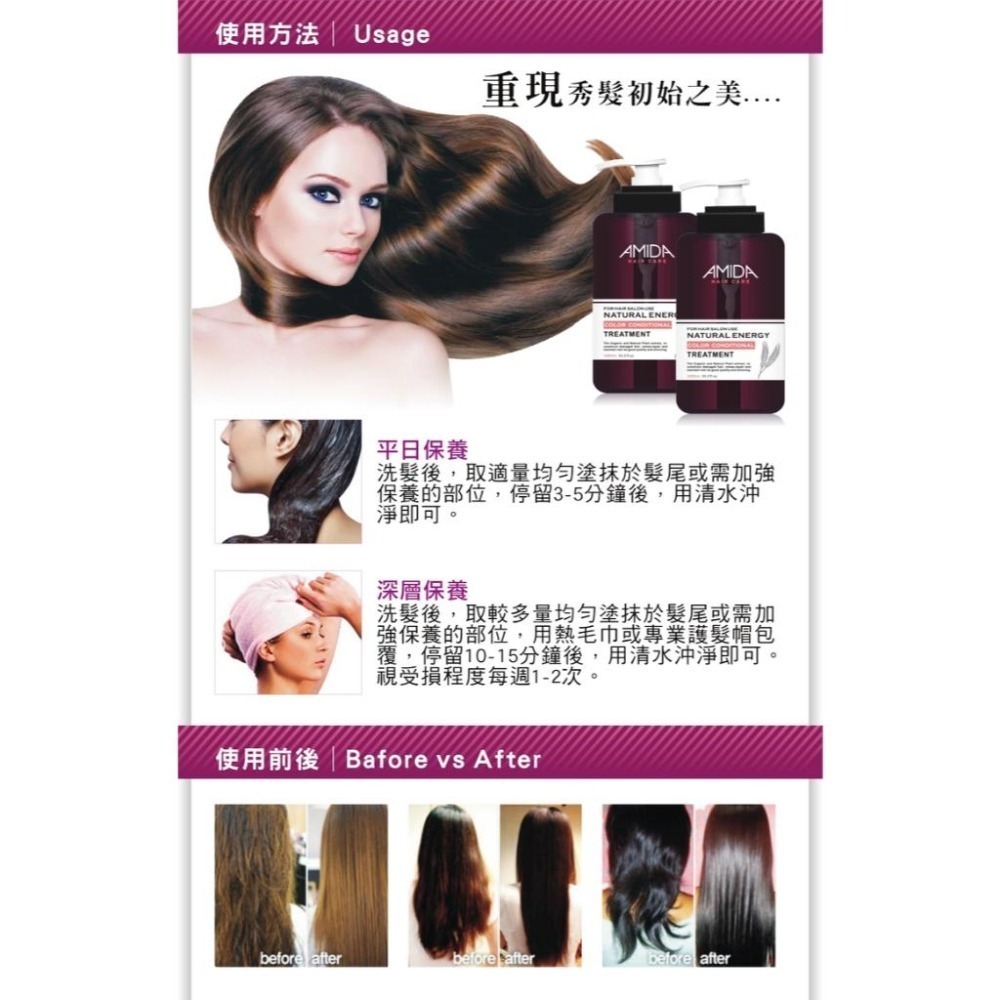 AMIDA蜜拉角質蛋白護髮素 250ml/1000ml【風行小舖】-細節圖8