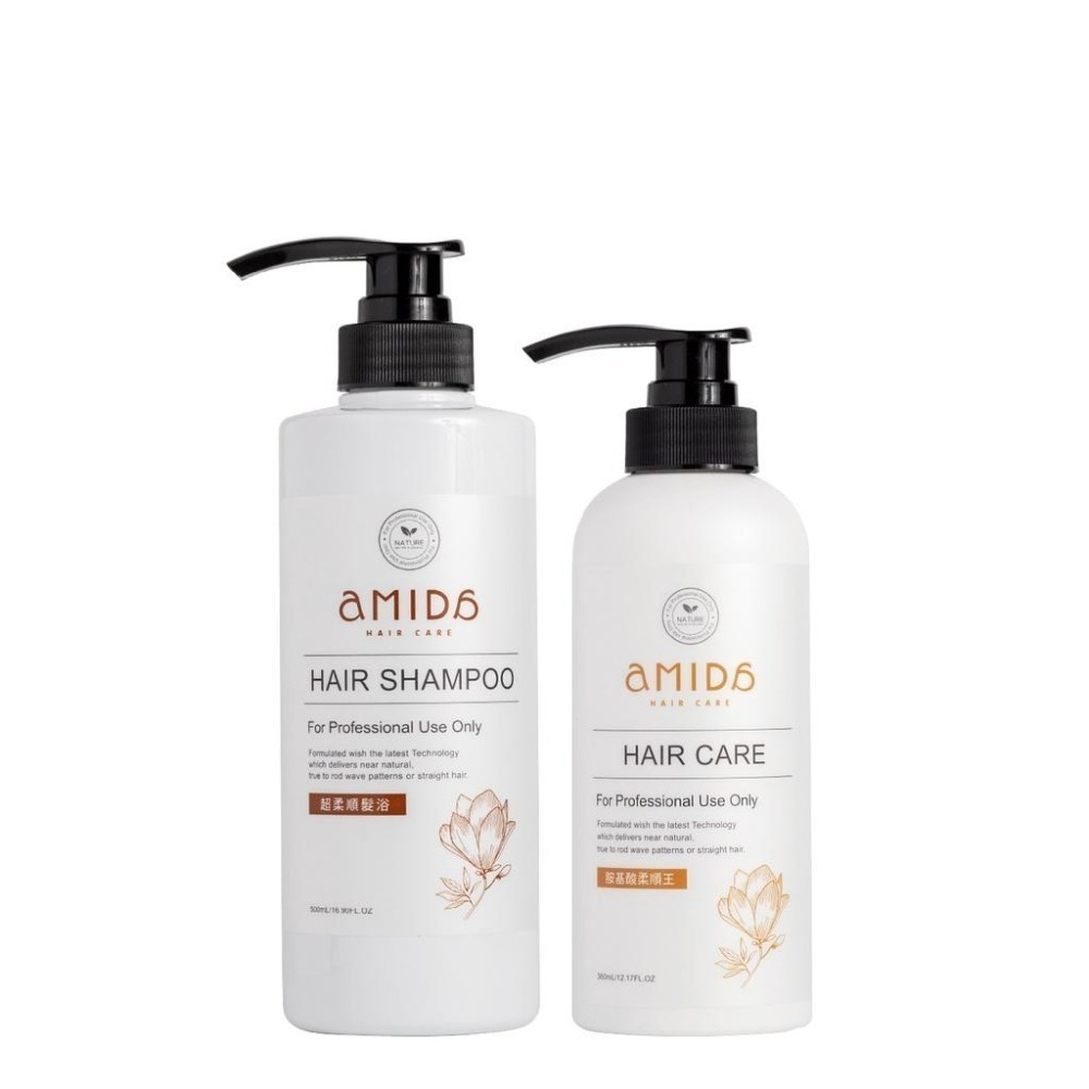 AMIDA 胺基酸柔順王髮膜360ml / 柔順王超柔順髮浴 500ml【風行小舖】-細節圖3