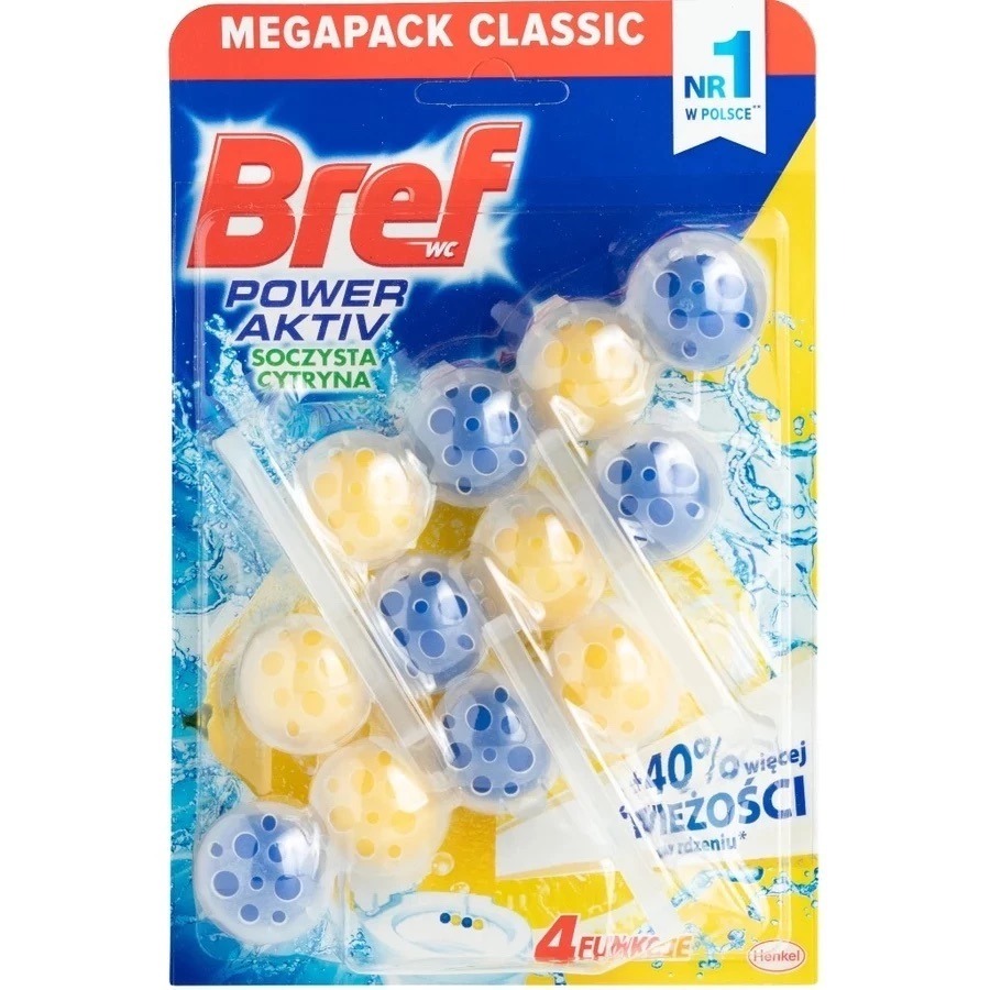 Bref 德國馬桶清潔球/馬桶芳香球馬桶球 薰衣草/松木/檸檬/海洋 50g/3入【風行小鋪】-細節圖2